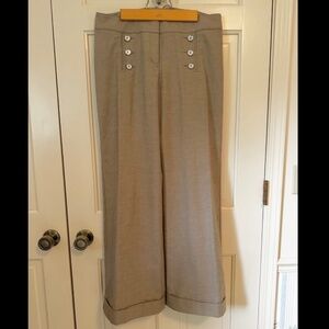 Express wide leg high rise pants size 10